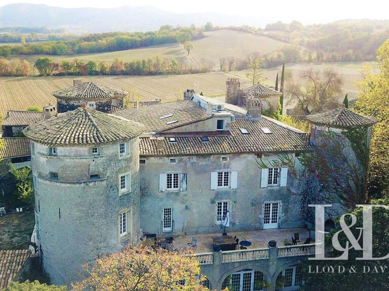 Château Chomérac - 16 chambres - 1560m²