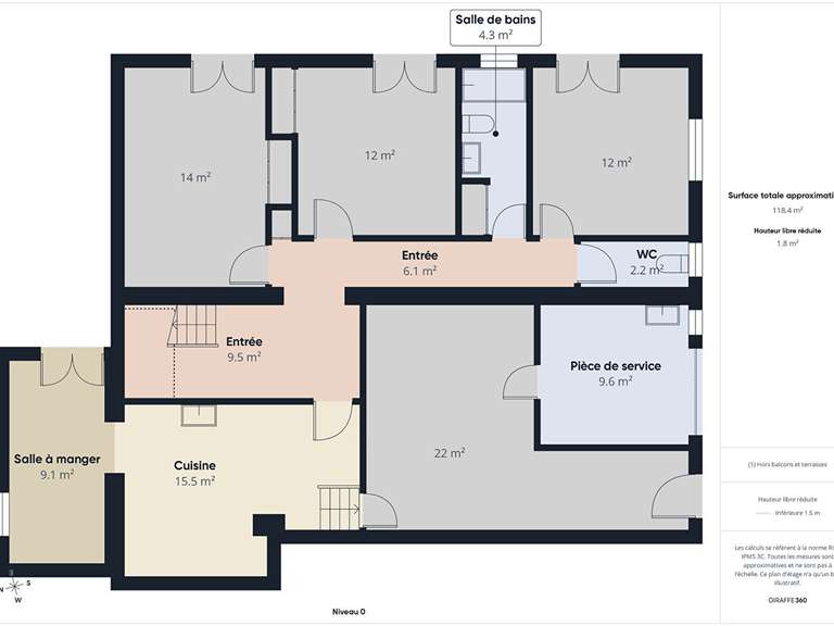 Maison Ciboure - 6 chambres - 205m²