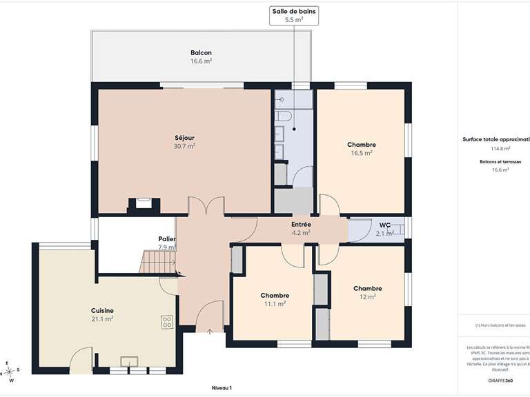 Maison Ciboure - 6 chambres - 205m²