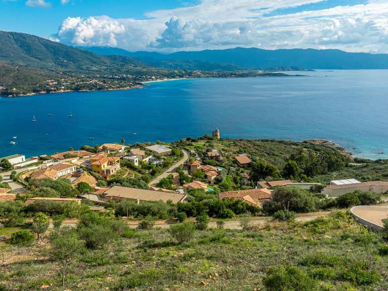 Terrain avec Vue sur mer Coggia - 1990m²