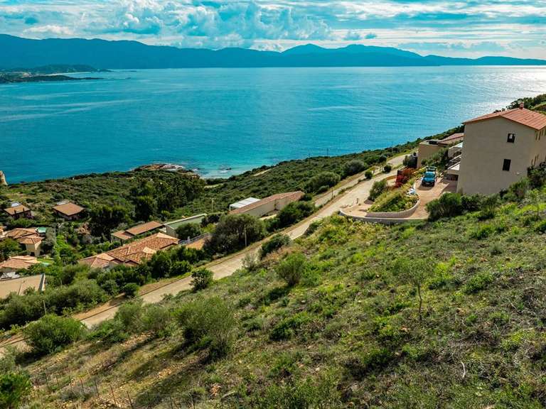 Terrain avec Vue sur mer Coggia - 1990m²