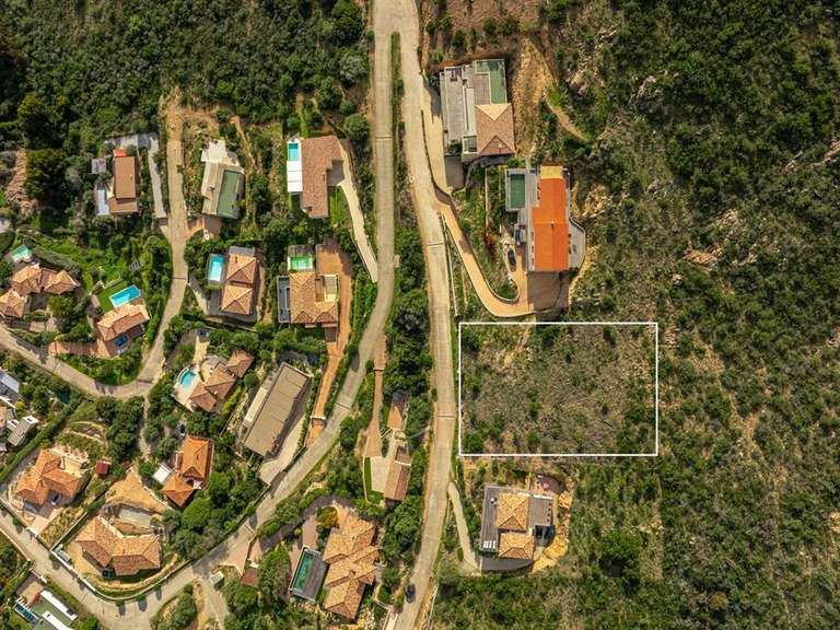 Terrain avec Vue sur mer Coggia - 1990m²