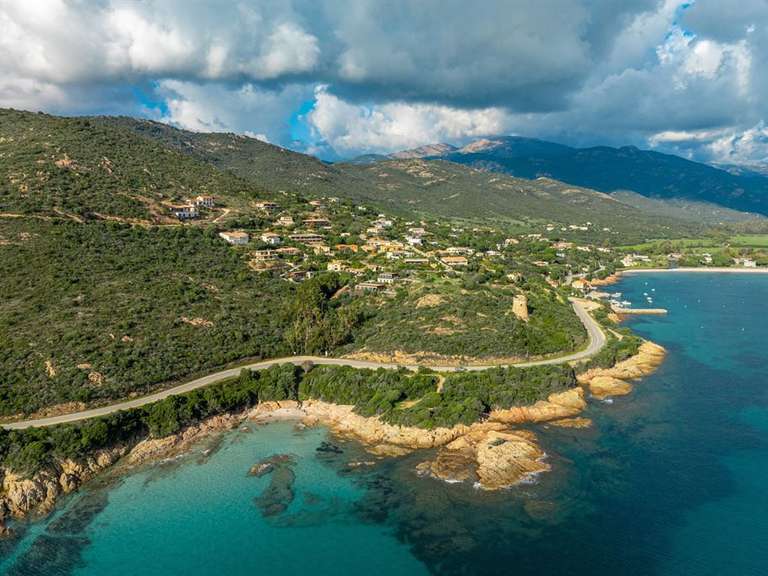 Terrain avec Vue sur mer Coggia - 1990m²