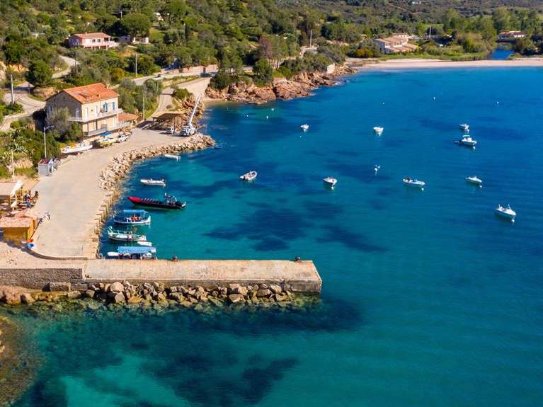 Terrain avec Vue sur mer Coggia - 1990m²