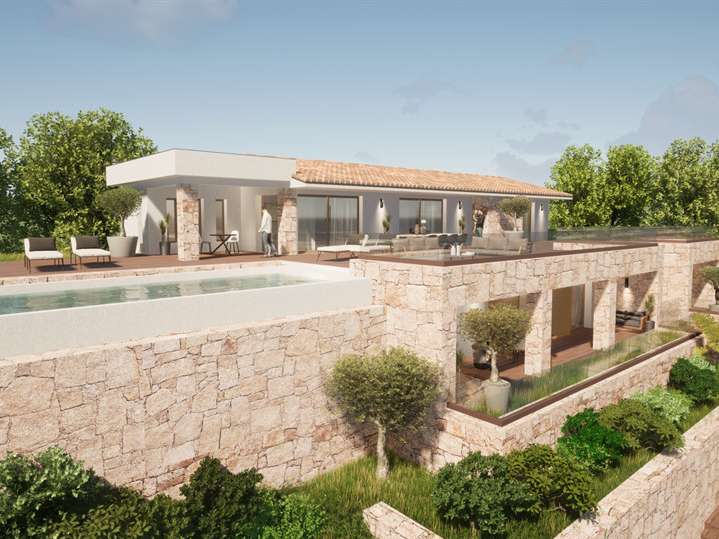 Terrain avec Vue sur mer Coggia - 1990m²