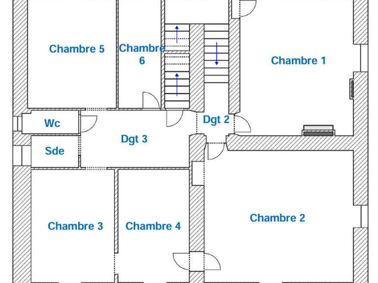 Maison Coise-Saint-Jean-Pied-Gauthier - 6 chambres