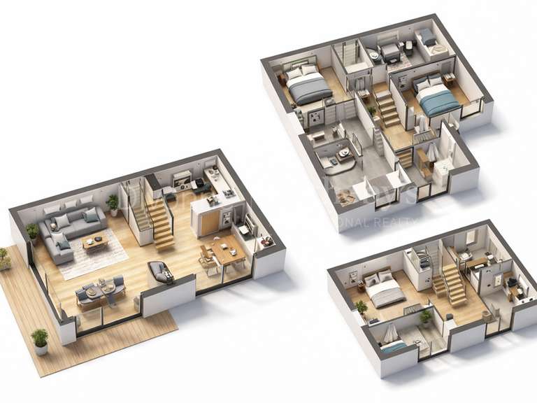 Appartement Collonges-sous-Salève - 3 chambres - 112m²