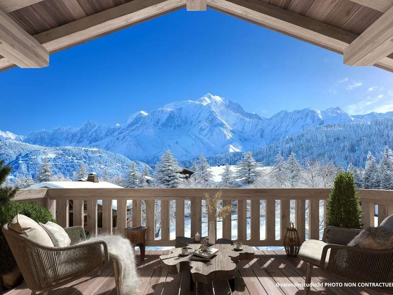 Appartement Combloux - 3 chambres - 97m²