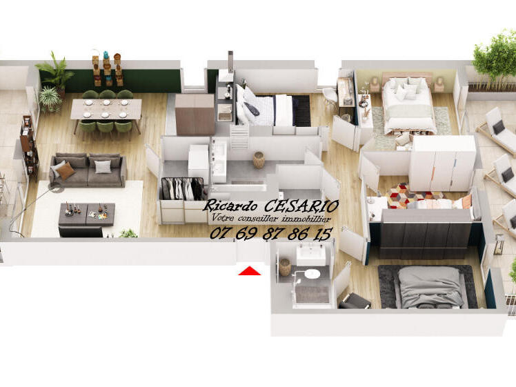 Sale Apartment Concarneau - 4 bedrooms