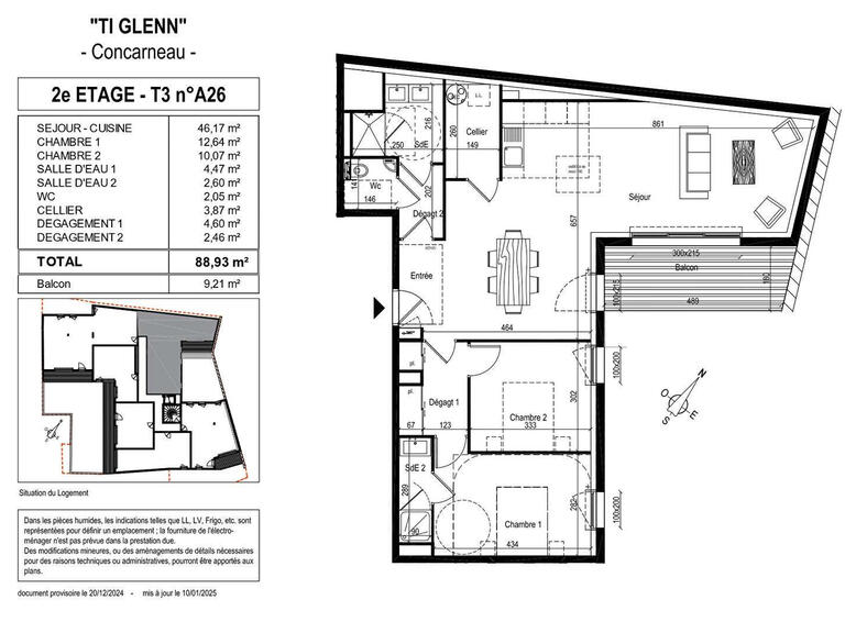 Apartment Concarneau - 2 bedrooms