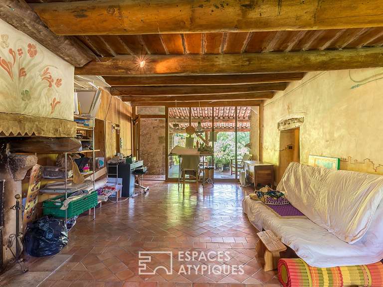 Maison Cornillon-sur-l'Oule - 4 chambres - 450m²