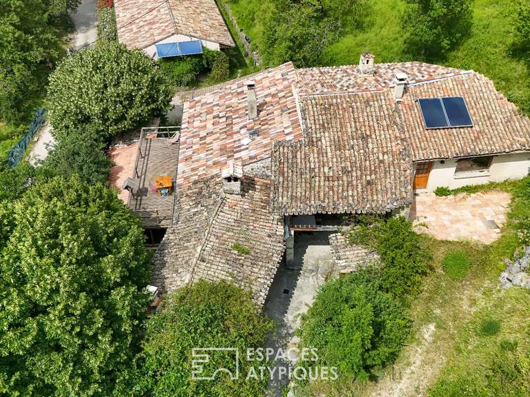 Maison Cornillon-sur-l'Oule - 4 chambres - 450m²