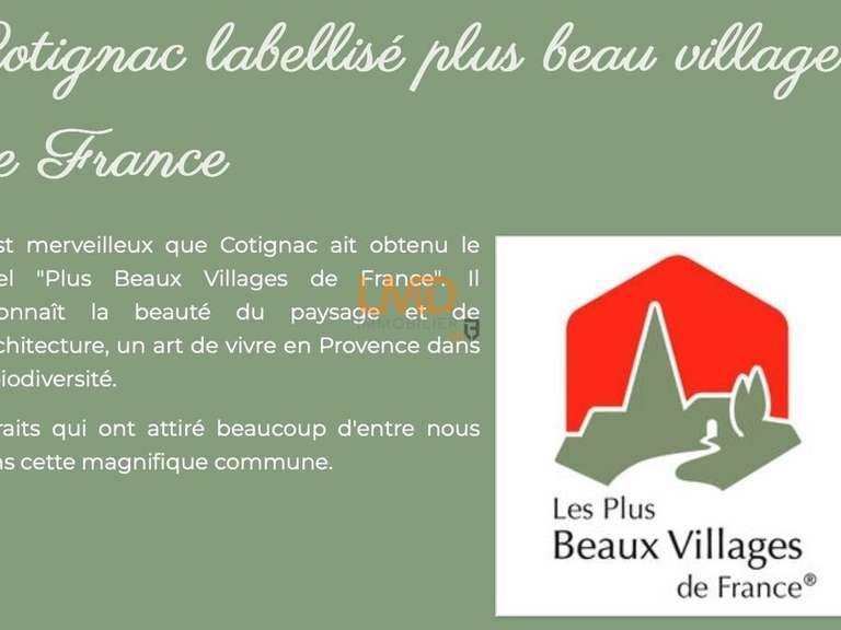 Maison Cotignac - 3 chambres - 219m²