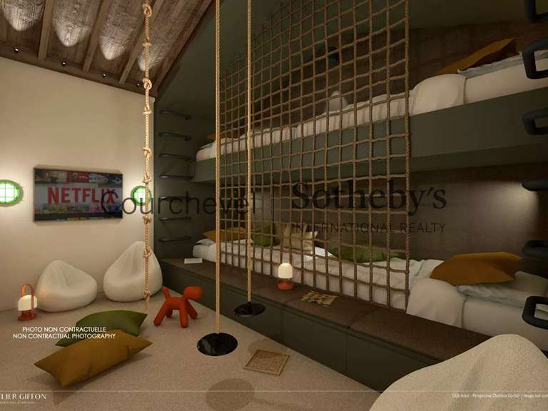 Apartment courchevel - 3 bedrooms - 117m²