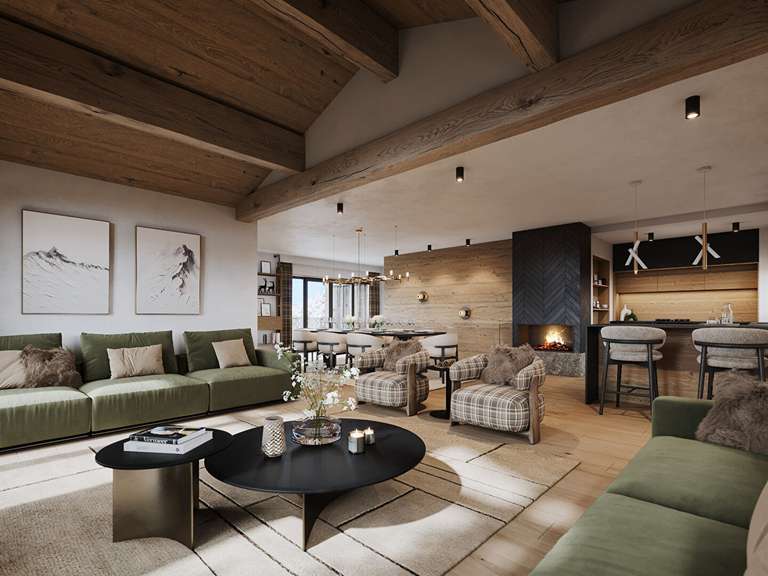 Appartement Courchevel - 5 chambres - 199m²