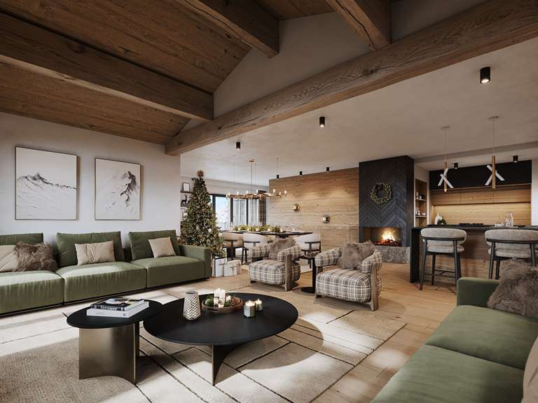 Appartement Courchevel - 5 chambres - 199m²