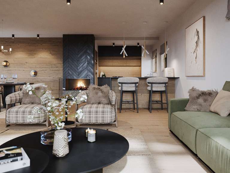 Apartment courchevel - 3 bedrooms - 108m²