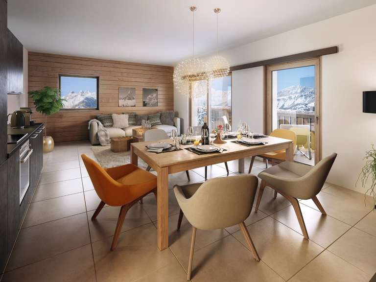 Appartement Crest-Voland - 2 chambres - 88m²