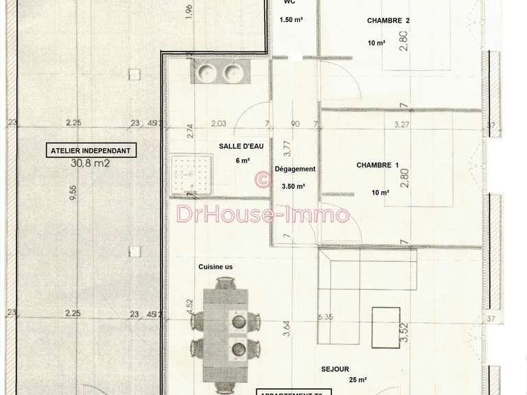 Villa Cugnaux - 7 chambres - 272m²