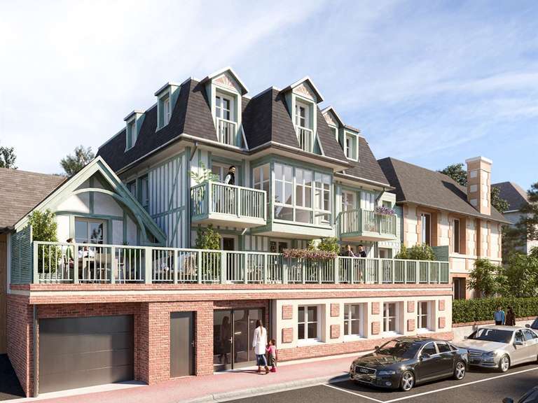 Appartement Deauville - 2 chambres - 61m²