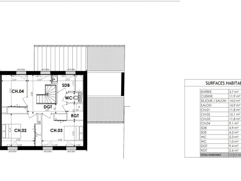 Maison Dinard - 4 chambres