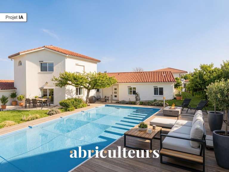 Maison Échalas - 4 chambres - 19m²