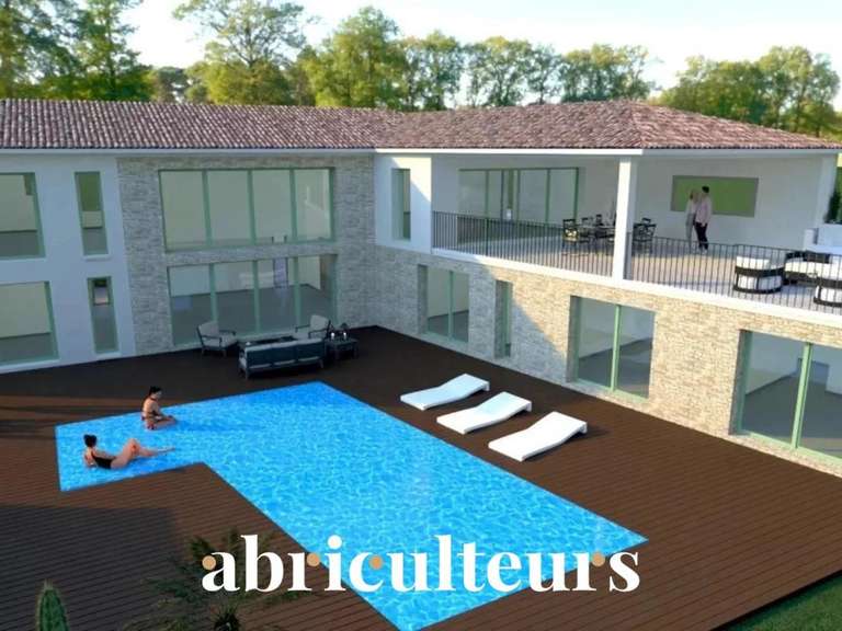 Land Éguilles - 1400m²