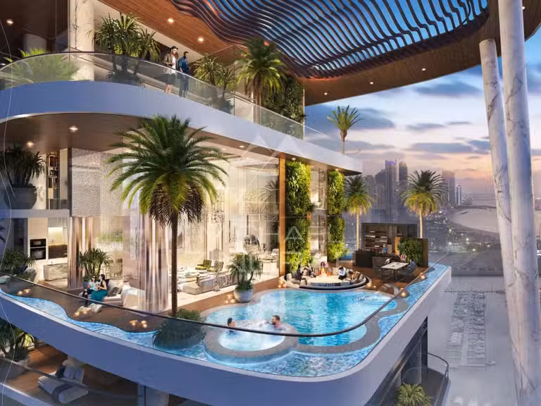 Appartement Dubaï Marina - 3 chambres - 196m²
