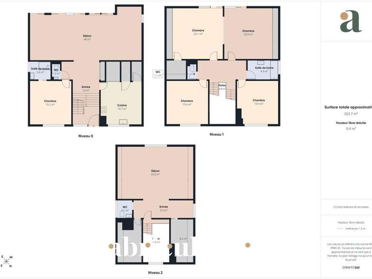 Maison Enghien-les-Bains - 6 chambres - 263m²