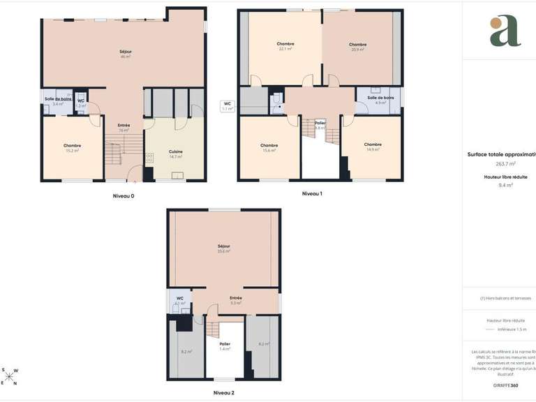 Maison Enghien-les-Bains - 6 chambres - 263m²