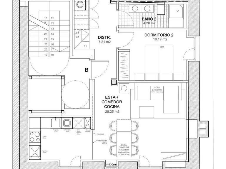 Appartement Espagne - 3 chambres - 120m²