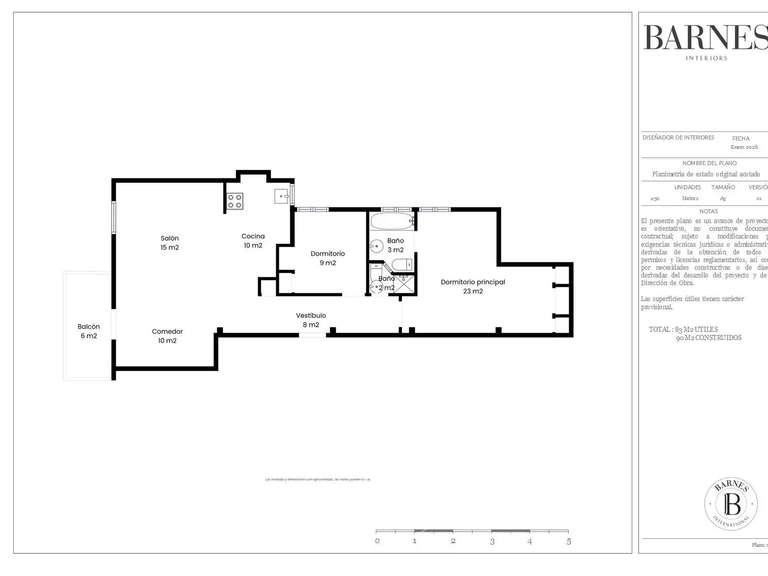 Appartement Espagne - 1 chambre - 90m²