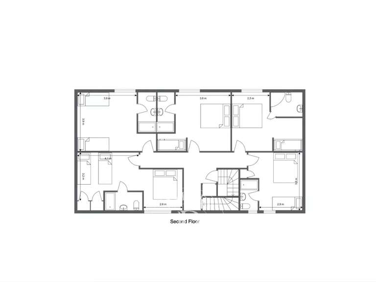 Chalet Essert-Romand - 14 chambres - 548m²