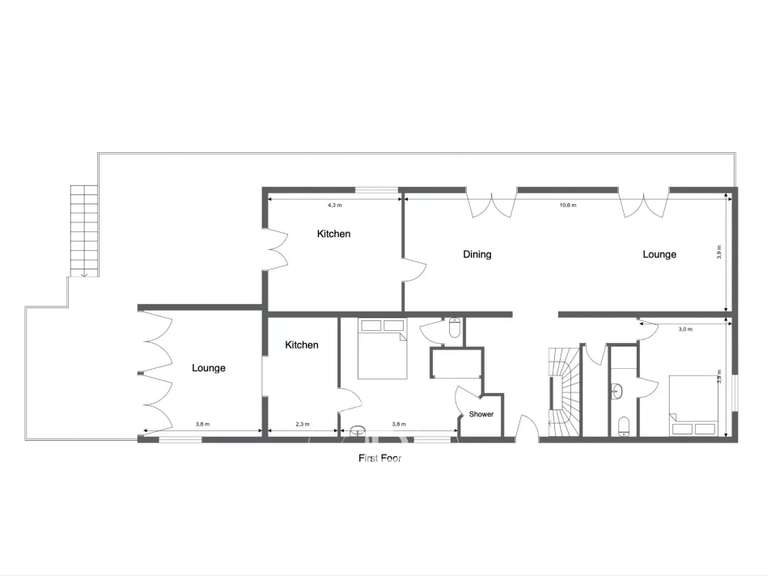 Chalet Essert-Romand - 14 chambres - 548m²