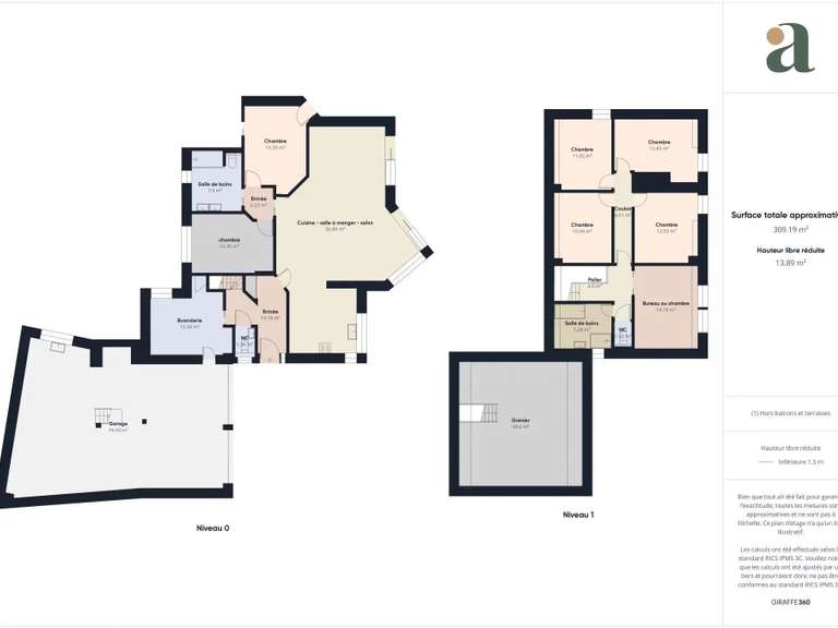 Maison Étel - 7 chambres - 309m²