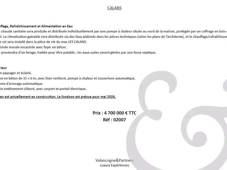 House Eygalières - 5 bedrooms - 264m²