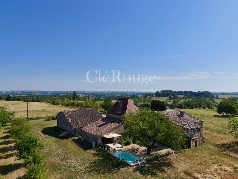 Propriété Eymet - 3 chambres - 178m²