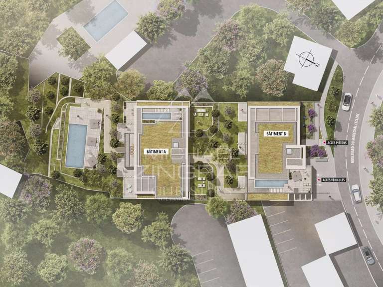 Apartment Èze - 2 bedrooms - 77m²