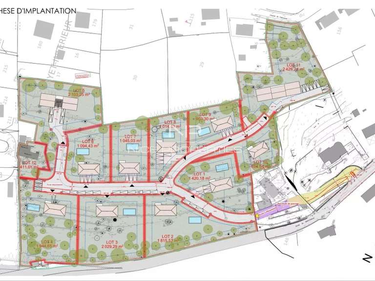 Land Falicon - 18876m²