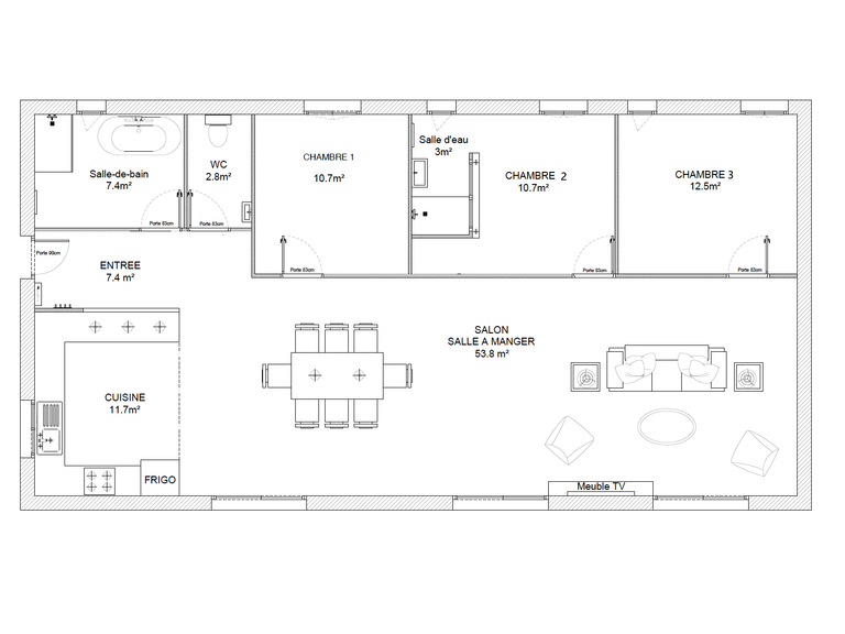 Villa Figari - 5 chambres - 204m²