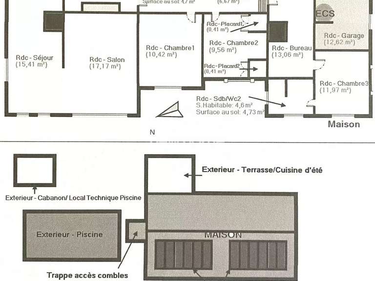 Maison Flayosc - 3 chambres - 122m²