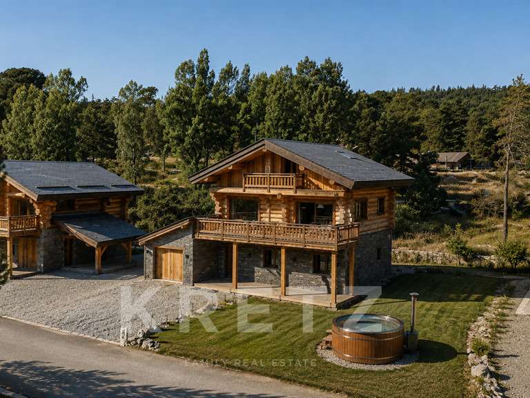 Chalet Font-Romeu-Odeillo-Via - 4 chambres - 200m²