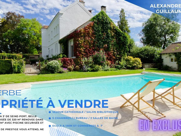 Vente Maison Fontainebleau - 5 chambres