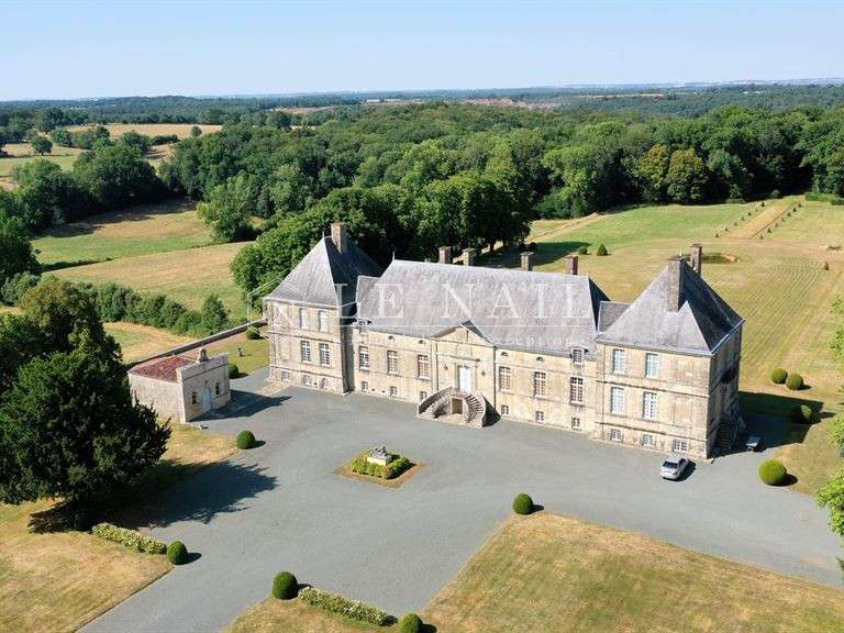 Château Fontenay-le-Comte - 6 chambres - 600m²