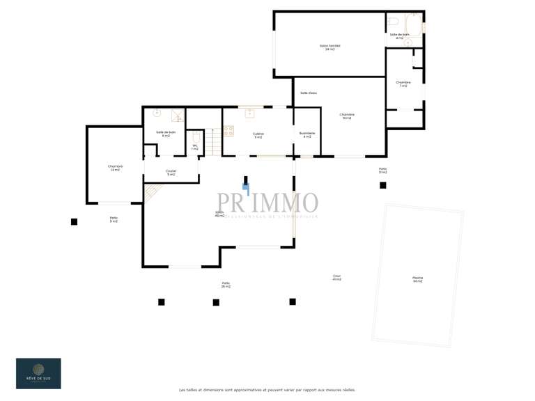 Maison Fréjus - 5 chambres - 163m²