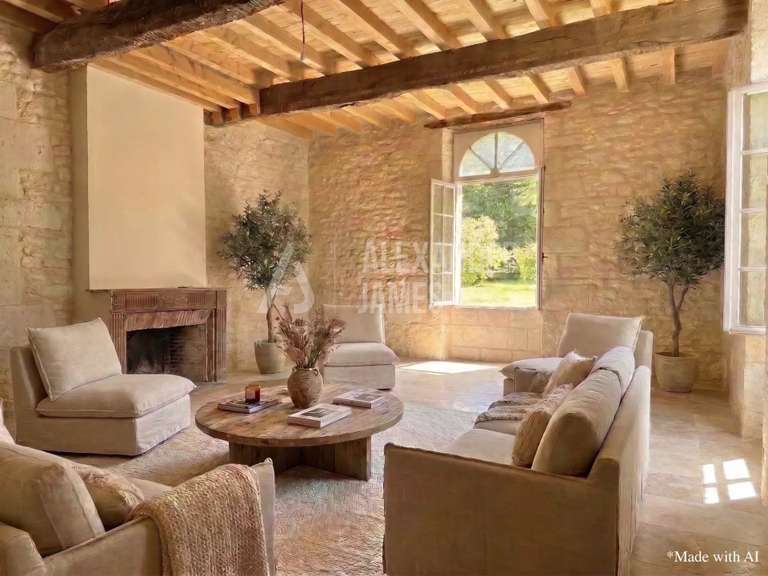 Propriété Gensac - 7 chambres - 500m²