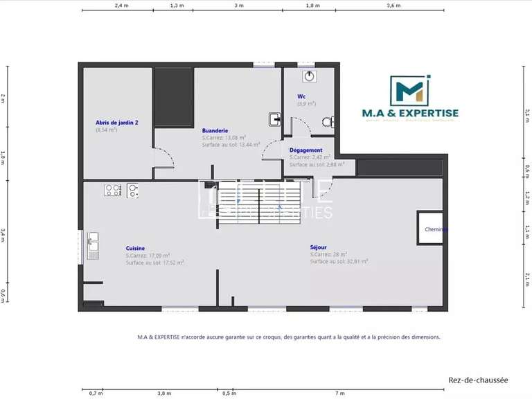 Maison Grasse - 4 chambres - 236m²