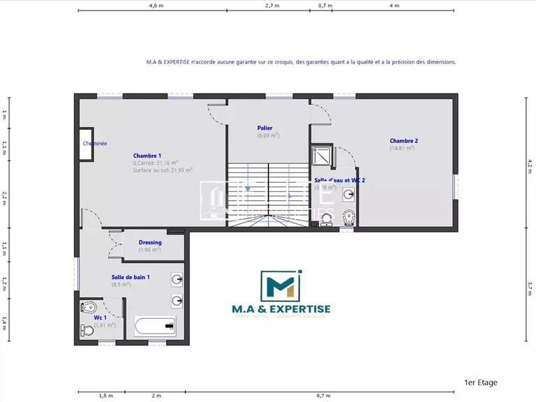 Maison Grasse - 4 chambres - 236m²