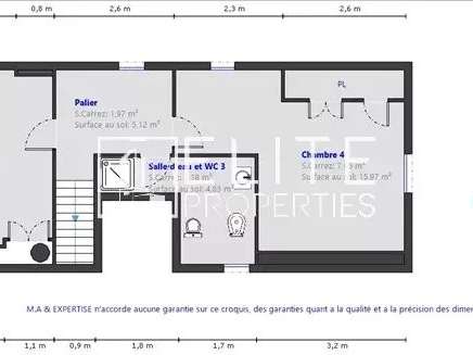 Maison Grasse - 4 chambres - 236m²