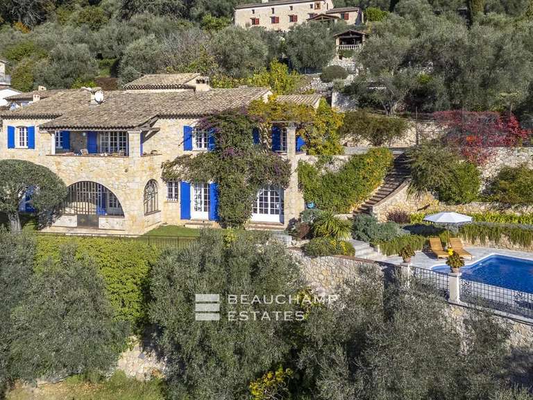 Villa avec Vue sur mer Grasse - 6 chambres - 274m²